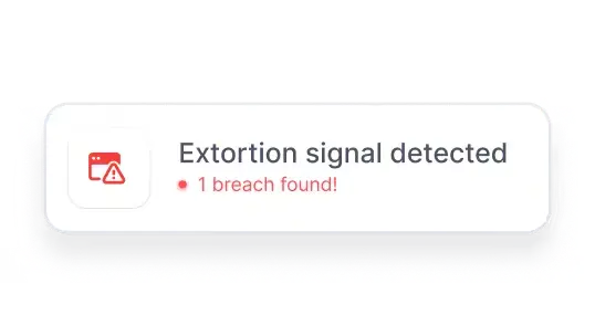 Actionable security alerts