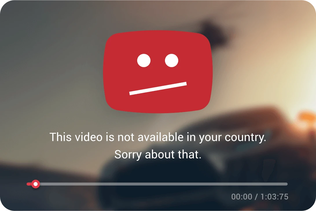 Blocked streaming content