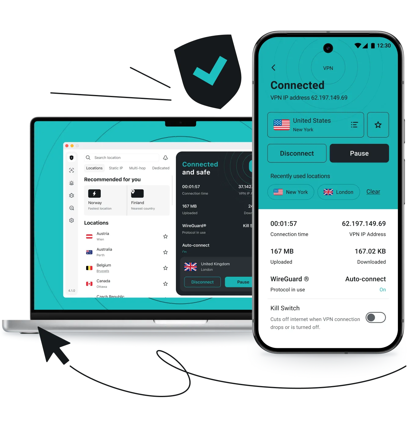 Surfshark app